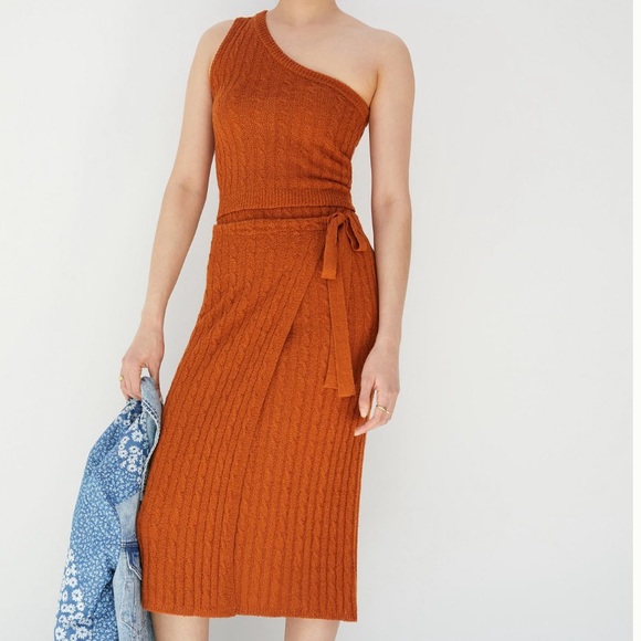 Anthropologie Dresses & Skirts - NWT Anthropologie Ribbed Knit Skirt Set